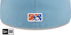 IronBirds THEME NIGHT Sky-Royal Fitted Hat by New Era - 4th View