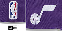 Jazz 24-25 ALTERNATE CITY-EDITION Fitted Hat by New Era - 4th View