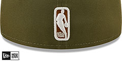 Jazz 2T COLOR PACK Olive-Tan Fitted Hat by New Era - 4th View