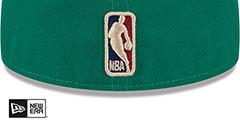 Jazz NBA CLASSIX Kelly Fitted Hat by New Era - 4th View