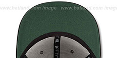 Jets 2014 NFL DRAFT SNAPBACK Green-Black Hat by New Era - 4th View