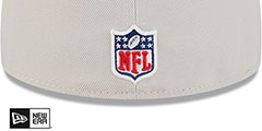 Jets 2024 HISTORIC SIDELINE Stone-Green Fitted Hat by New Era - 4th View