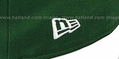 Jets SAID SNAPBACK Green-White Hat by New Era - 4th View