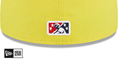 Jumbo Shrimp THEME NIGHT Yellow Fitted Hat by New Era - 4th View