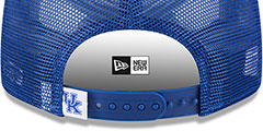 Kentucky TEAM-BASIC TRUCKER SNAPBACK Royal Hat by New Era - 4th View