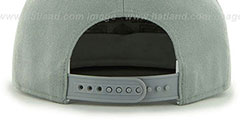 Kings SURE-SHOT SNAPBACK Grey Hat by Twins 47 Brand - 4th View