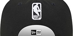 Knicks 2023 TIP OFF SNAPBACK Black-White Hat by New Era - 4th View