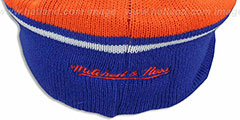 Knicks RERUN KNIT BEANIE by Mitchell and Ness - 4th View