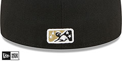 Knights MILB MARVEL DEFENDERS Black Fitted Hat by New Era - 4th View