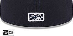 Knights THEME NIGHT Navy Fitted Hat by New Era - 4th View