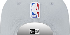 Lakers 2023 TIP OFF SNAPBACK Grey-Purple Hat by New Era - 4th View