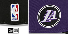 Lakers 22-23 CITY-EDITION Fitted Hat by New Era - 4th View