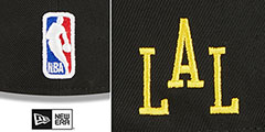 Lakers 23-24 CITY-EDITION Fitted Hat by New Era - 4th View