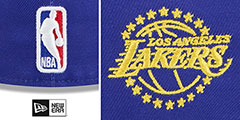 Lakers 24-25 CITY-EDITION Fitted Hat by New Era - 4th View