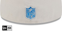 Lions 2024 HISTORIC SIDELINE Stone-Blue Fitted Hat by New Era - 4th View