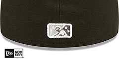 Lookouts MILB ONFIELD ALT 1 Black Fitted Hat by New Era - 4th View