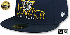 Mad Ants NBA G-LEAGUE Navy Fitted Hat by New Era - 4th View