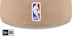 Magic 2024 NBA DRAFT Camel-Black Fitted Hat by New Era - 4th View