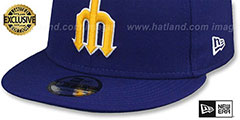 Mariners 1977-80 COOPERSTOWN REPLICA SNAPBACK Hat by New Era - 4th View