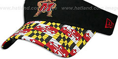 Maryland MARYLAND FLAG VISOR Black-Flag by New Era - 4th View