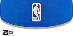 Mavericks 2023 NBA DRAFT Royal Fitted Hat by New Era - 4th View