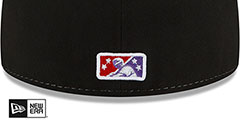 RedBirds THEME NIGHT White-Black-Purple Fitted Hat by New Era - 4th View