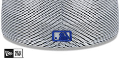 Mets BATTING PRACTICE TRUCKER White Fitted Hat by New Era - 4th View