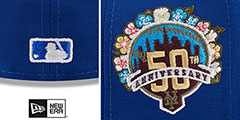 Mets BOTANICAL SIDE-PATCH Royal Fitted Hat by New Era - 4th View