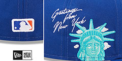 Mets SIDE-CITY ICON Royal Hat by New Era - 4th View