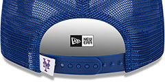 Mets TEAM-BASIC TRUCKER SNAPBACK Royal Hat by New Era - 4th View