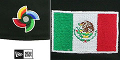 Mexico 2023 WBC TEAM-BASIC Black Hat by New Era - 4th View