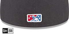 Missions COPA Charcoal-Blue Fitted Hat by New Era - 4th View