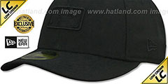 MLB LOW-CROWN BLACKOUT UMPIRE Black Hat by New Era - 4th View