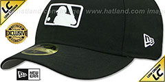 MLB LOW-CROWN UMPIRE Black Hat by New Era - 4th View