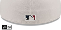 MLB Umpire 2024 JULY 4TH STARS N STRIPES Fitted Hat by New Era - 4th View