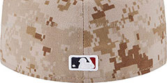 Nationals 2013 STARS N STRIPES Desert Camo Hat by New Era - 4th View