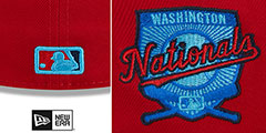 Nationals 2023 FATHERS DAY Fitted Hat by New Era - 4th View