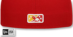 Naturals THEME NIGHT Red-Gold Fitted Hat by New Era - 4th View