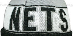 Nets WILLIAMS REP-UR-TEAM Knit Beanie Hat by New Era - 4th View