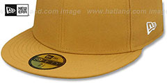 New Era 59FIFTY-BLANK Panama Tan Fitted Hat - 4th View