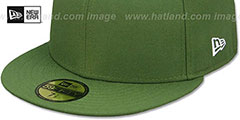 New Era 59FIFTY-BLANK Rifle Green Fitted Hat - 4th View