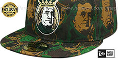 New Era BEN FRANKLIN Army Camo Fitted Hat - 4th View