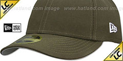 New Era LOW-CROWN 59FIFTY-BLANK Brown Fitted Hat - 4th View