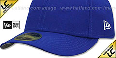 New Era LOW-CROWN 59FIFTY-BLANK Royal Fitted Hat - 4th View