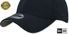 New Era TONAL 39THIRTY-BLANK Navy Flex Fitted Hat - 4th View