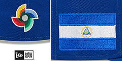 Nicaragua 2023 WBC GAME Royal Hat by New Era - 4th View