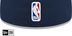 Nuggets 2023 NBA DRAFT Navy Fitted Hat by New Era - 4th View