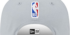 Nuggets 2023 TIP OFF SNAPBACK Grey-Navy Hat by New Era - 4th View