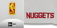 Nuggets 22-23 ALTERNATE CITY-EDITION SNAPBACK Hat by New Era - 4th View