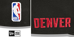 Nuggets 23-24 ALTERNATE CITY-EDITION Fitted Hat by New Era - 4th View